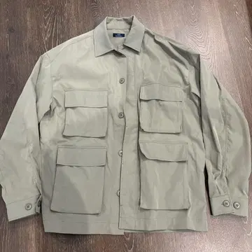 ITEMS URBAN RESEARCH 그레이 밀리터리 자켓