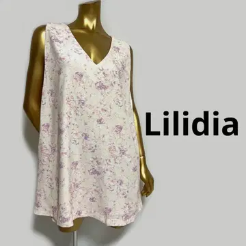 [ 3727 ] Lilidia 플레어 꽃무늬 슬리브리스 원피스