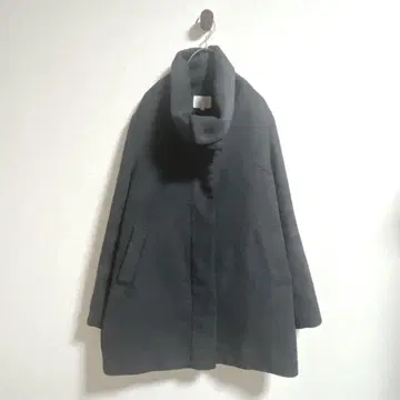 grove 코트 심플 그레이 M 사이즈 옷깃 빅