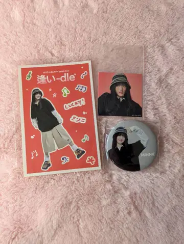 민니 씰 & 캔 배지