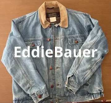 80s EddieBauer 데님 자켓 담요 XL