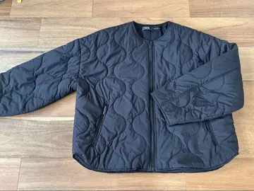 ZARA 블랙 퀼팅 자켓 L