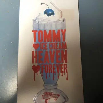 DVD 포함 타미 힐피거 ICE CREAM HEAVEN FOREVER