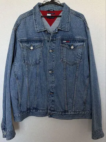 Tommy Hilfiger 데님 자켓 라이트 블루