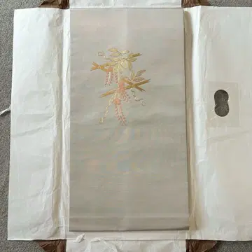 나고야 오비 소성박 일본 자수 등나무 선반