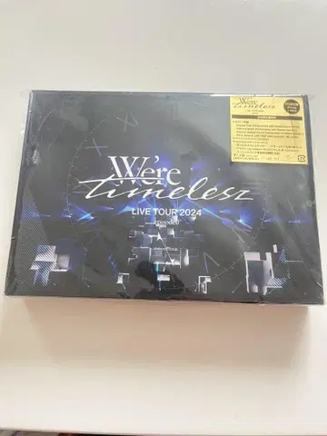 We're timelesz LIVE TOUR2024 초회 한정판