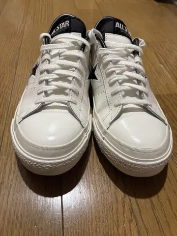 컨버스 원스타 가죽 화이트 25.5cm