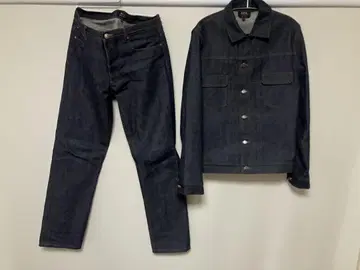 A.P.C. 데님 자켓 셋업 L 34