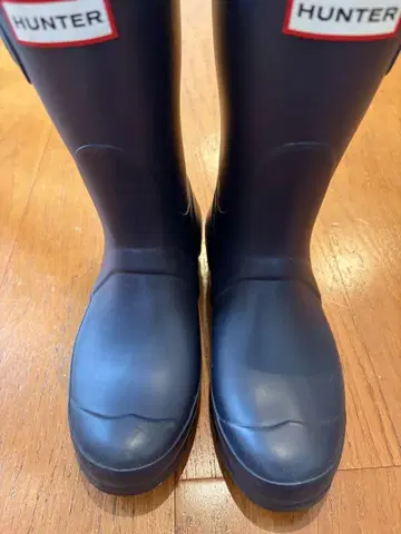 HUNTER 장화 네이비 UK4