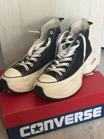 CONVERSE 통굽 26 surgetrainer 서지 트레이너 블랙