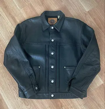 GOOD ENOUGH 블랙 가죽 사이즈:42 후지와라 히로시 초레어