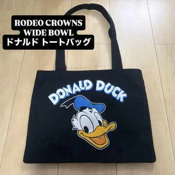 RODEO CROWNS WIDE BOWL 디즈니 도날드 토트백