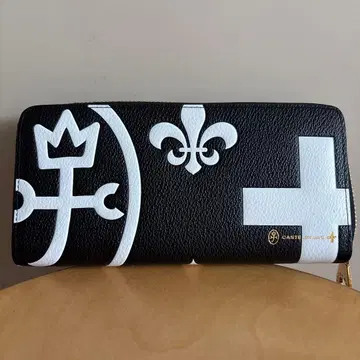 CASTELBAJAC 장지갑 블랙/화이트