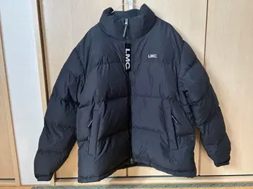 LMC 블랙 블랙 다운 자켓