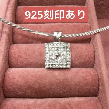 유품 정리 생전 정리 라인스톤 목걸이 초커 925