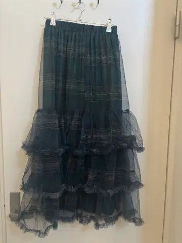 차오패닉 튤 프릴 캉캉 스커트