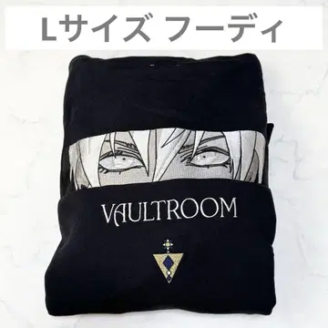 vaultroom 니지산지 이브라힘 후디 BLACK 블랙 L 사이즈