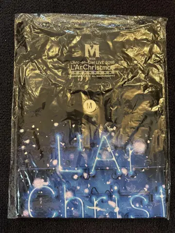 L'Arc-en-Ciel 라르크리스마스 한정 컬러 T셔츠 M 사이즈