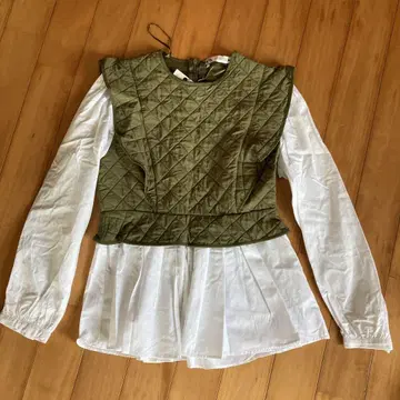 ZARA 퀼팅 긴팔 상의 XS