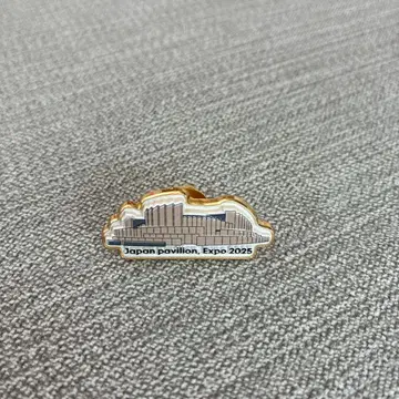 완판템 레어 희귀 만박회장 한정판 일본관 Expo 2025 핀 배지 건물
