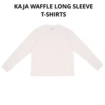 KAJA WAFFLE LONG SLEEVE T-SHIRTS