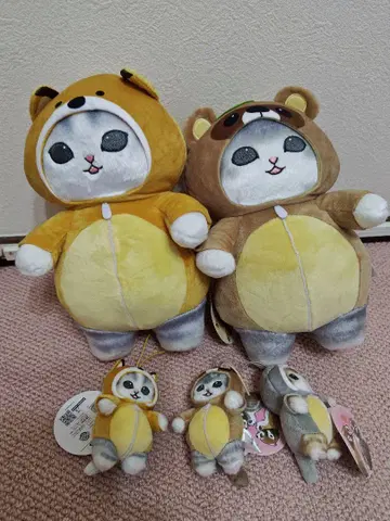 mofusand 모프 샌드 너굴냥 & 여우냥 세트