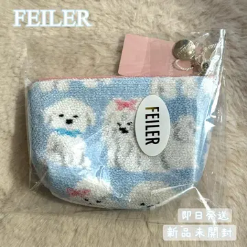 페일러 모후모후 완찬 보트형 파우치 S 페일 블루