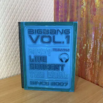 BIGBANG VOL.1 FIRST LIVE CONCERT DVD