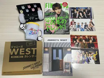 쟈니즈 WEST 달력 응원봉 외