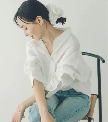 [ anuans ] 스탠다드 셔츠 화이트