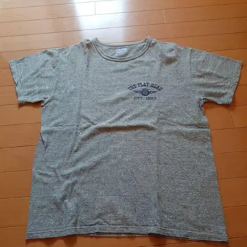 THE FLAT HEAD 티셔츠 그레이