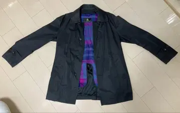 GRENFELL 울 라이너 스텐카라 코트 블랙 40