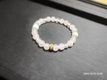 로즈쿼츠 담수 펄 팔찌
