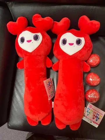 TWICE LOVELYS 채영 노비후냐 BIG 봉제 인형 2세트