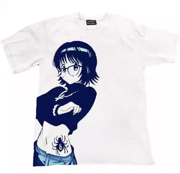 HUNTER x HUNTER 시즈쿠 T셔츠 화이트 M 사이즈