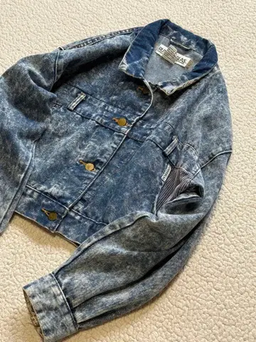 리메이크 데님 자켓