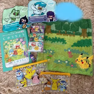 포켓몬 굿즈 세트!