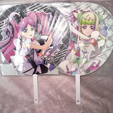 너와 아이돌 프리큐어 라이브 큐어즈큔 큐어키스 부채