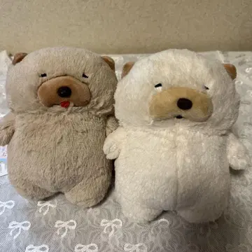 무쿠무쿠 뭇쿤 봉제 인형 2개 세트