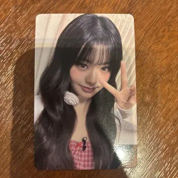 IVE SECRET 원영 오사카 회장 한정판 트레이딩 카드