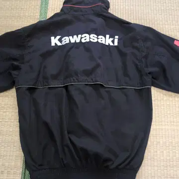 Kawasaki 나일론 자켓 L 블랙