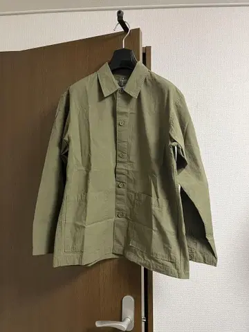 무인양품 신사 워싱 브로드 셔츠 자켓 S 새상품