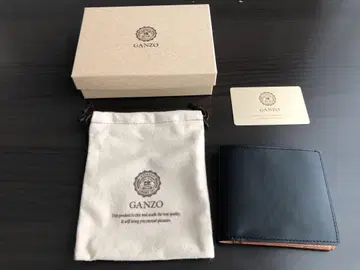 GANZO 신브라이들 가죽 이단 접이식 동전 지갑