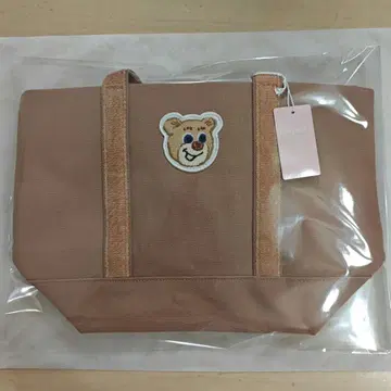 페이러 와펜 토트백 미사용 새상품 올드 테디 베이지