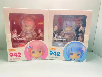 원페스 한정판 미개봉 넨도로이드 라무&렘 유년기Ver. Re: 제로