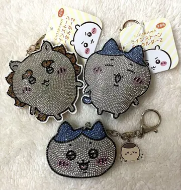 치이카와 (먼작귀) 큐빅 키링 하치와레 시사