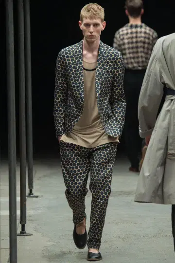DRIESVANNOTEN 드리스반노튼 15SS 손글씨풍 패턴 팬츠