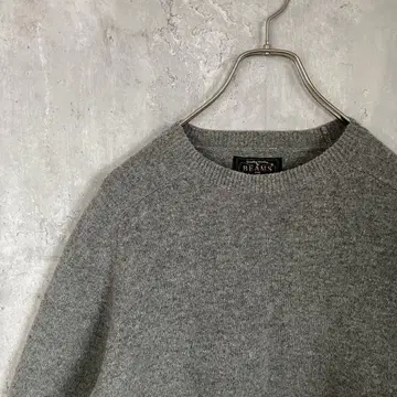BEAMS PLUS 9 게이지 크루넥 니트