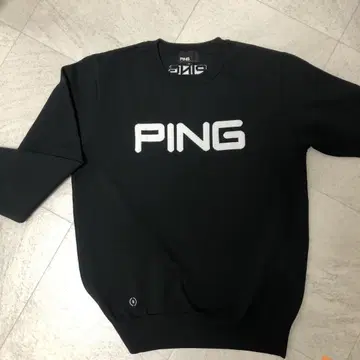 PING 블랙 스웨터 M 사이즈