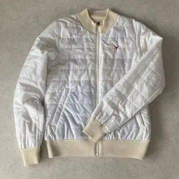 Callaway 여성용 다운 자켓 화이트 퀼팅 리버서블